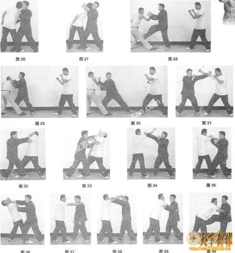 詠春拳 小念頭 抹手與彈手的實戰運用