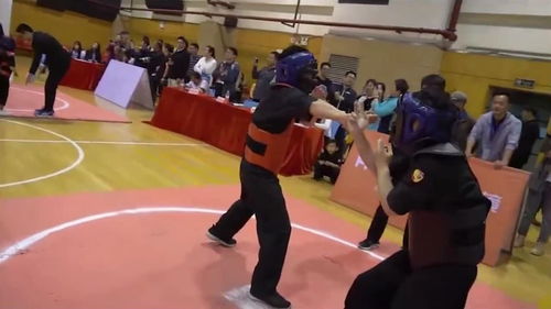 詠春拳 男子散打 兩強相遇勇者勝