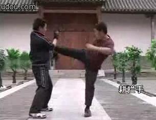 詠春拳耕攔手是啥 給個圖片